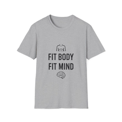 Fit Body Fit Mind | Gym Mindset Tee - Positivity Prints