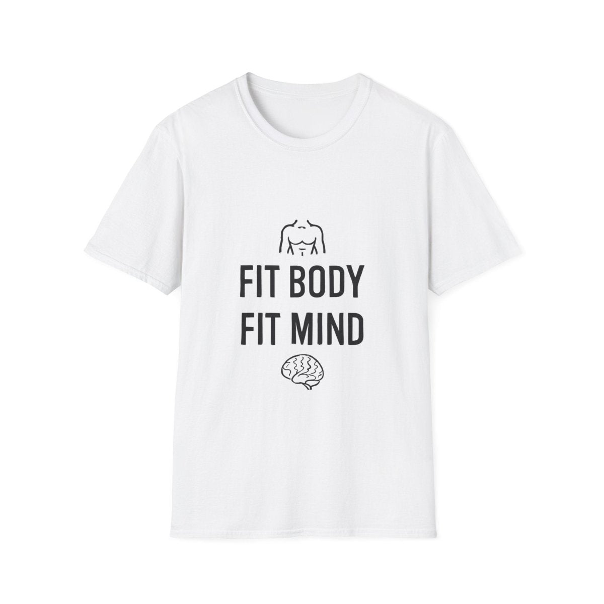 Fit Body Fit Mind | Gym Mindset Tee - Positivity Prints