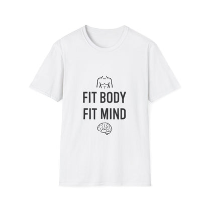Fit Body Fit Mind | Gym Mindset Tee - Positivity Prints