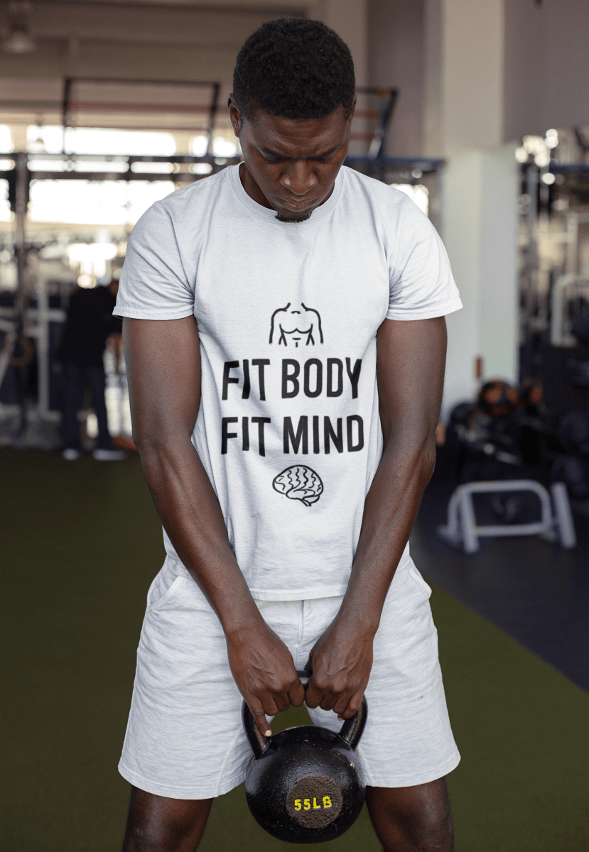 Fit Body Fit Mind | Gym Mindset Tee - Positivity Prints
