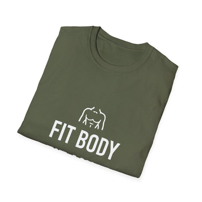 Fit Body Fit Mind | Gym Mindset Tee - Positivity Prints