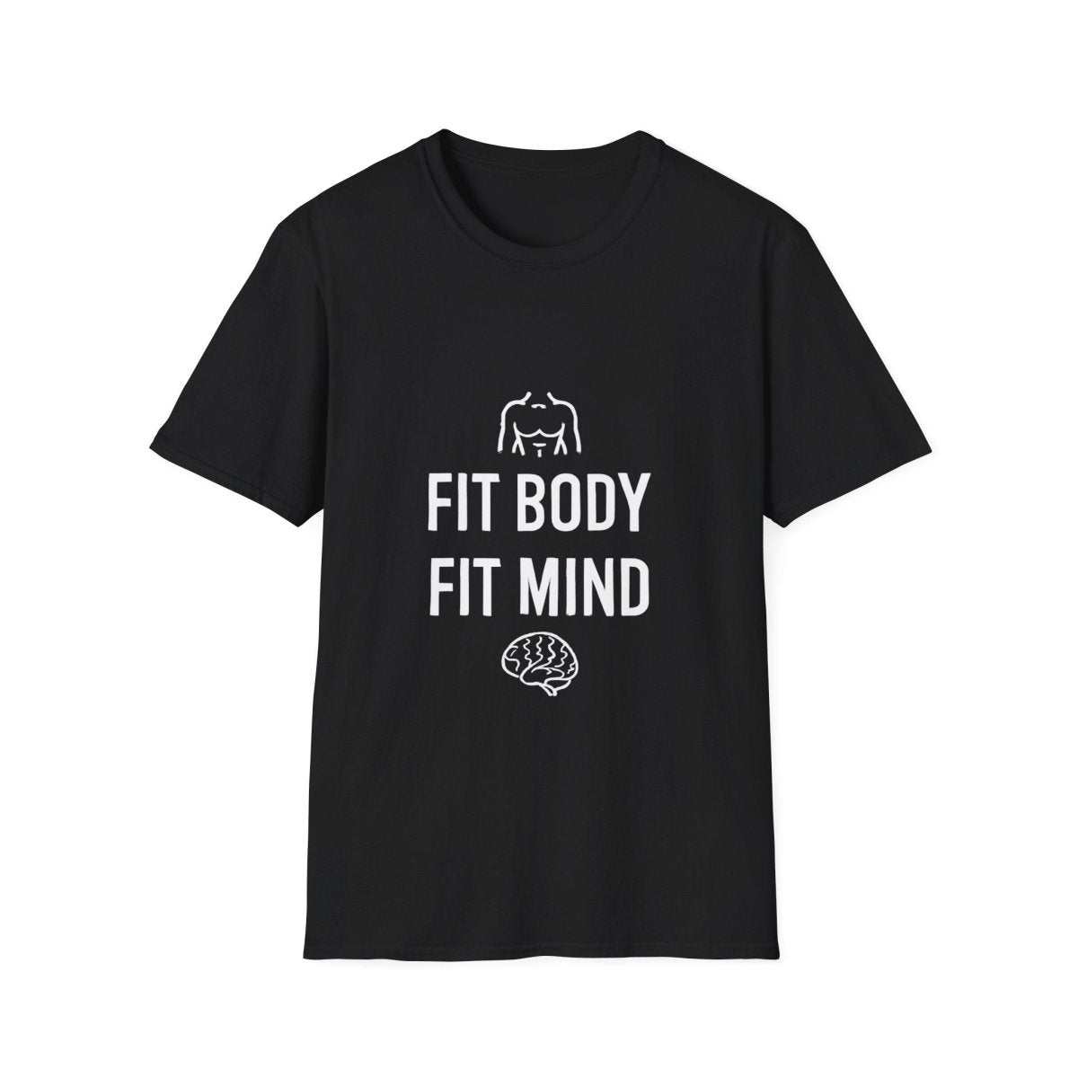 Fit Body Fit Mind | Gym Mindset Tee - Positivity Prints