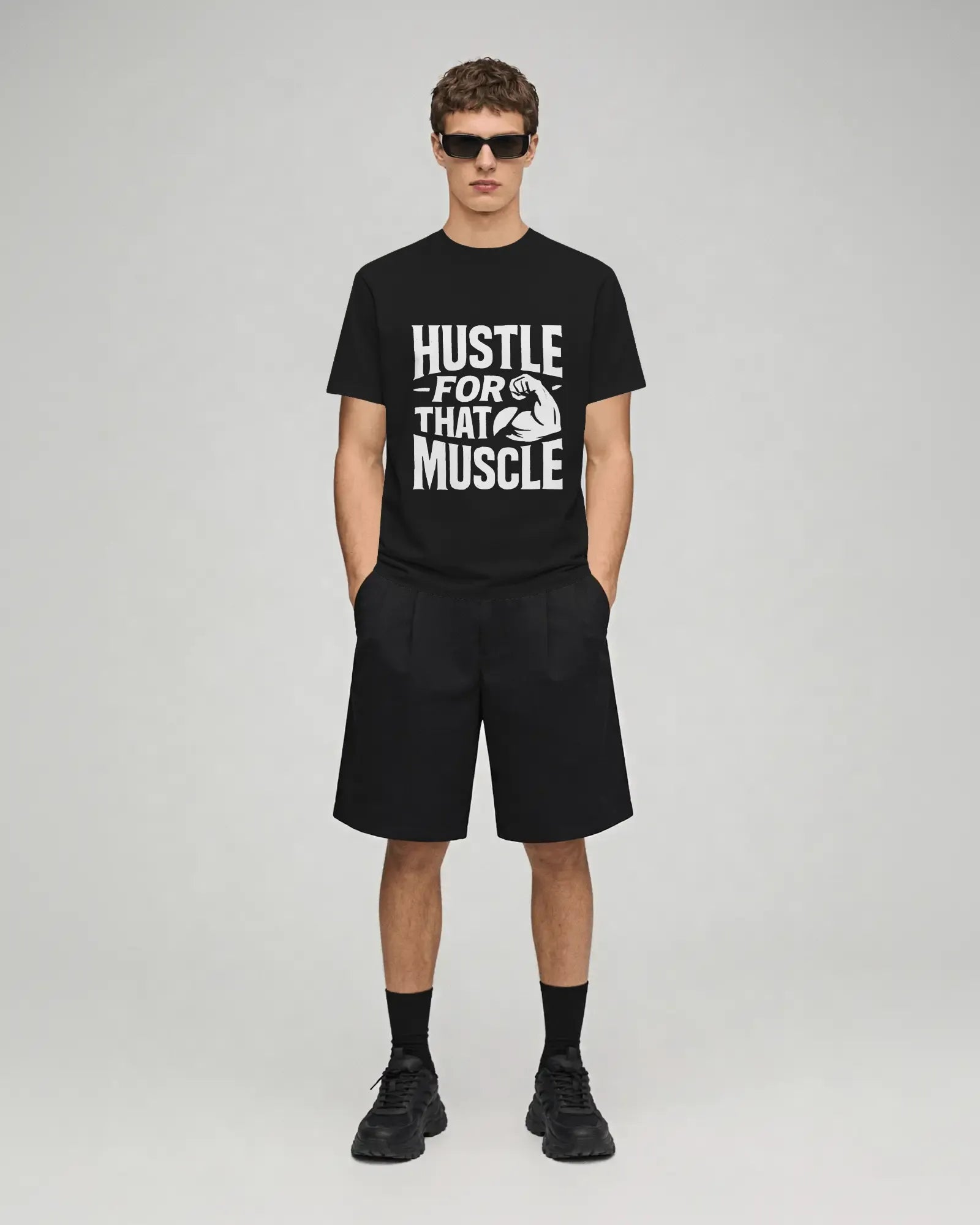 Justle for That Muscle Black