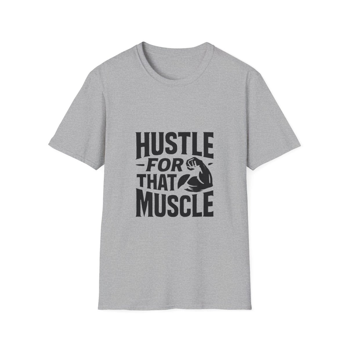 Hustle For That Muscle | Gym Motivation Tee - Positivity Prints