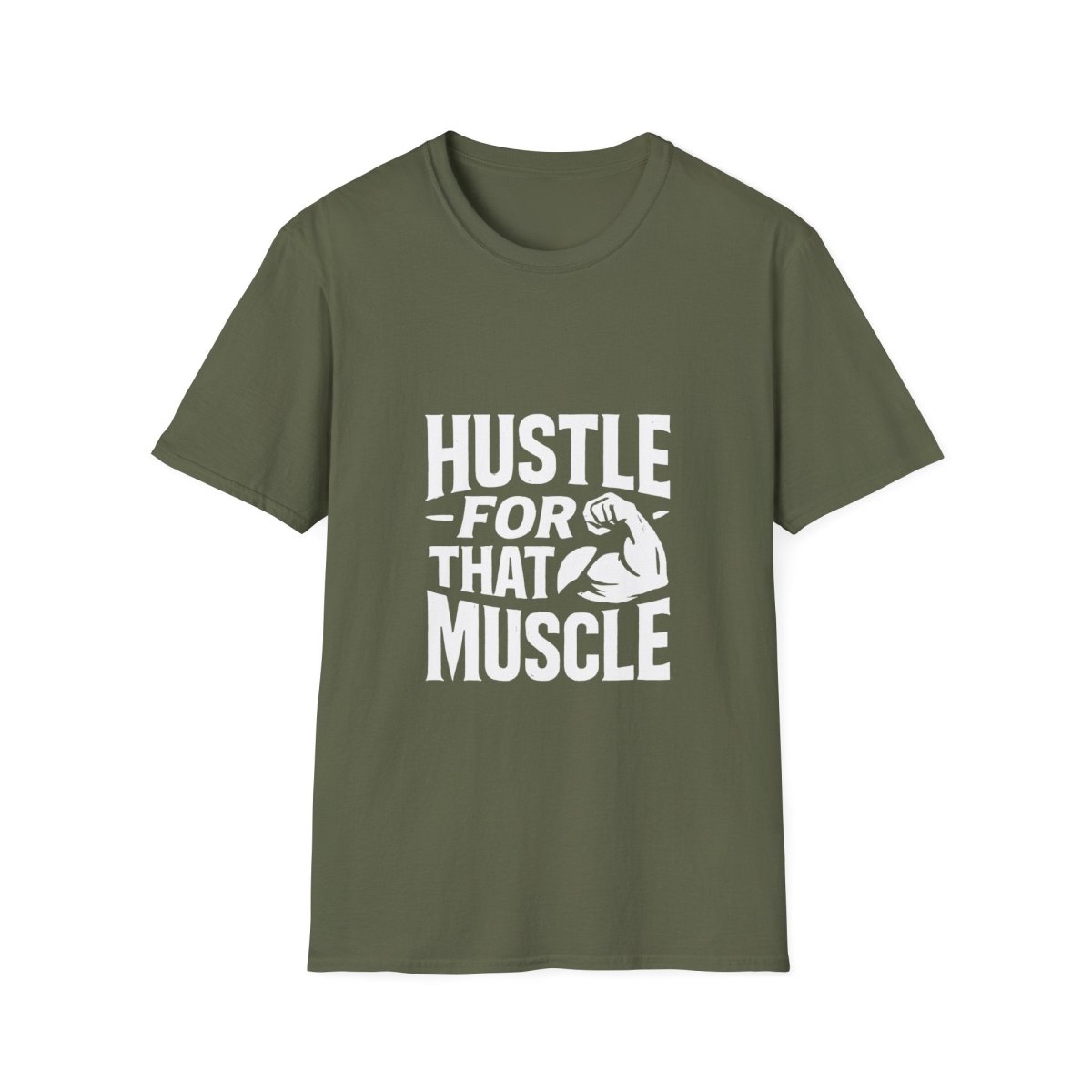 Hustle For That Muscle | Gym Motivation Tee - Positivity Prints