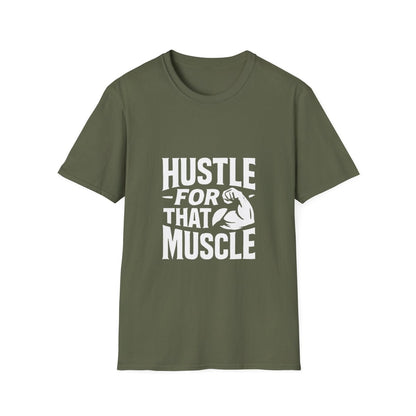 Hustle For That Muscle | Gym Motivation Tee - Positivity Prints