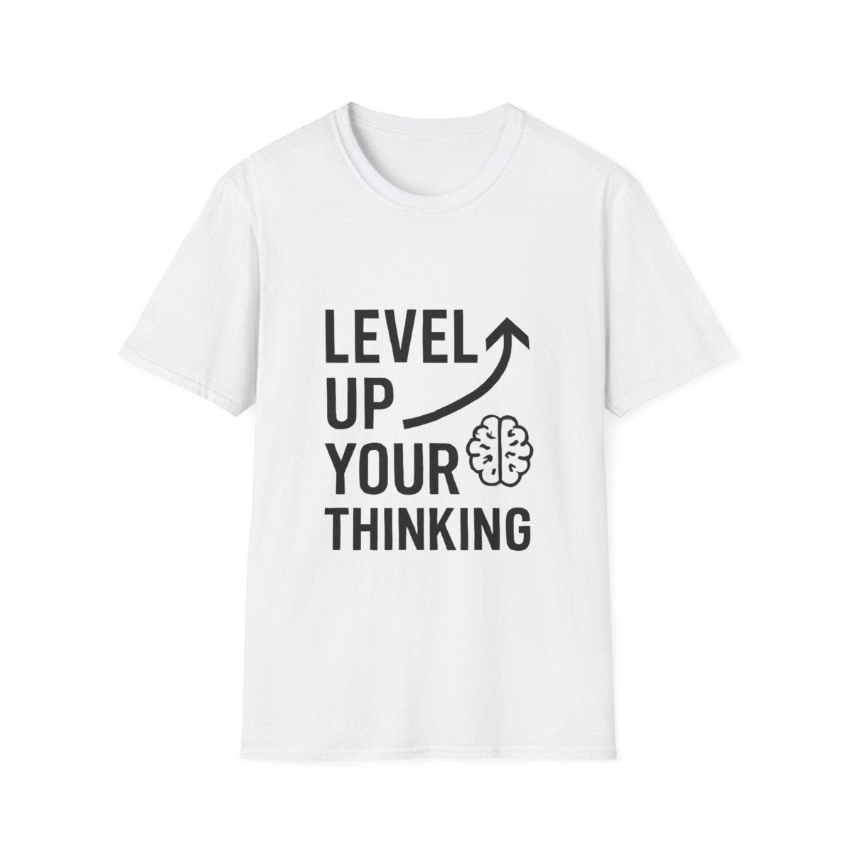 Level Up Your Thinking | Growth Mindset Tee - Positivity Prints