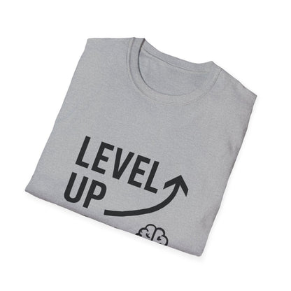 Level Up Your Thinking | Growth Mindset Tee - Positivity Prints