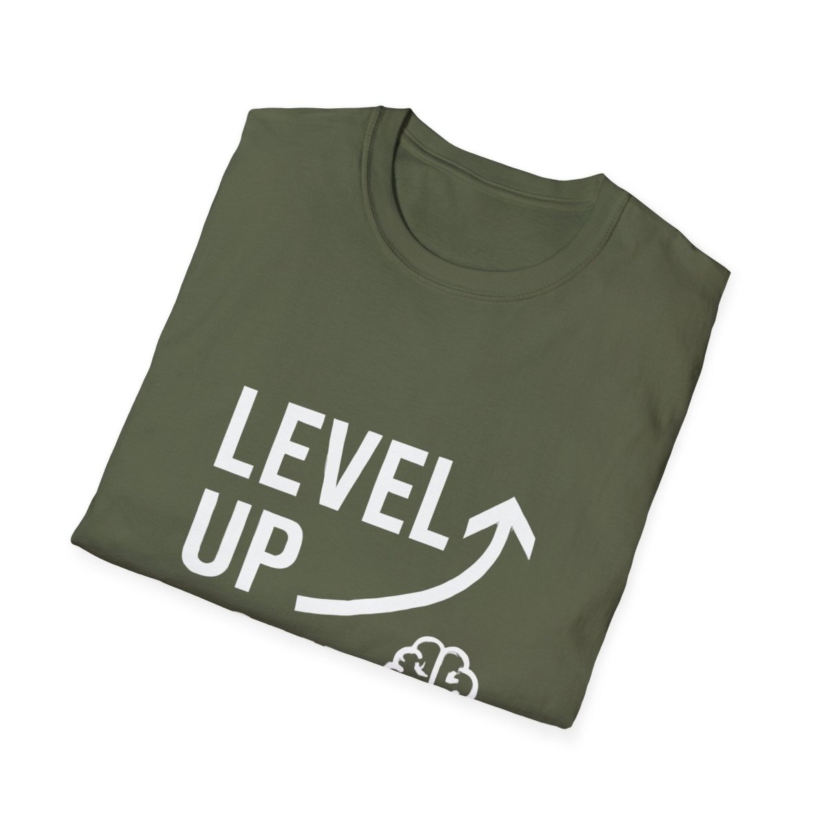 Level Up Your Thinking | Growth Mindset Tee - Positivity Prints