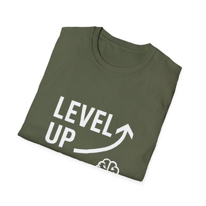 Level Up Your Thinking | Growth Mindset Tee - Positivity Prints