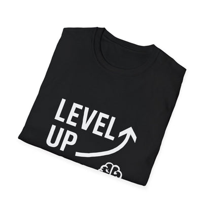 Level Up Your Thinking | Growth Mindset Tee - Positivity Prints