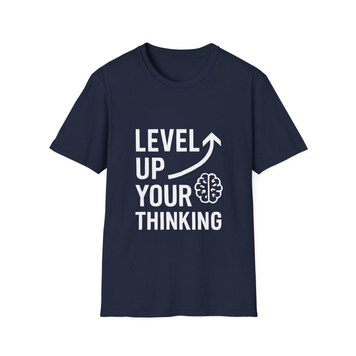 Level Up Your Thinking | Growth Mindset Tee - Positivity Prints