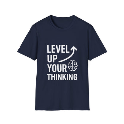 Level Up Your Thinking | Growth Mindset Tee - Positivity Prints