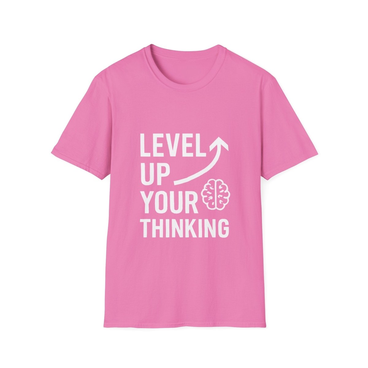 Level Up Your Thinking | Growth Mindset Tee - Positivity Prints