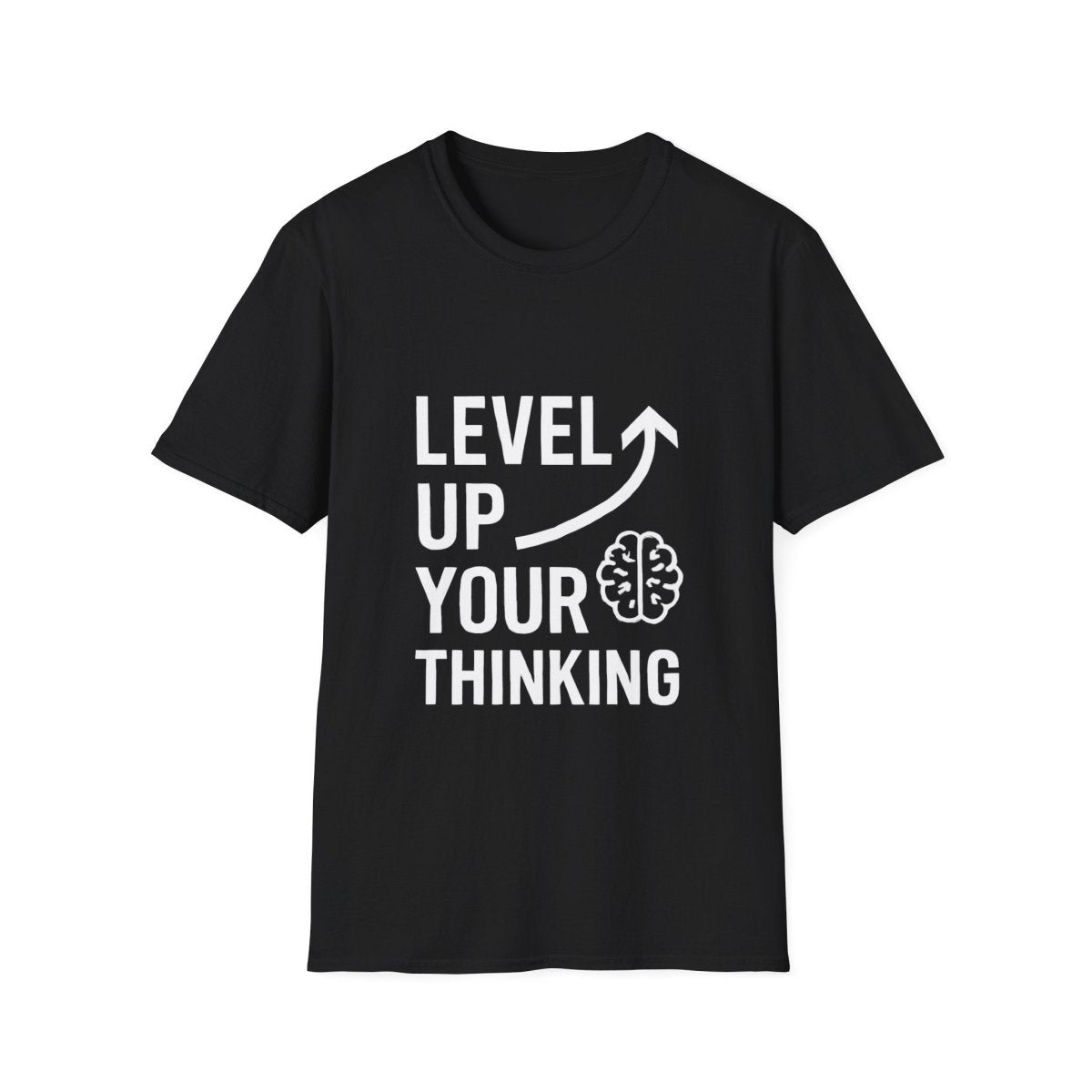Level Up Your Thinking | Growth Mindset Tee - Positivity Prints