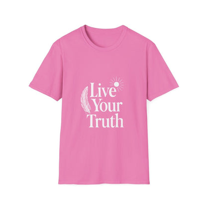 Live Your Truth | Authentic Self Tee - Positivity Prints