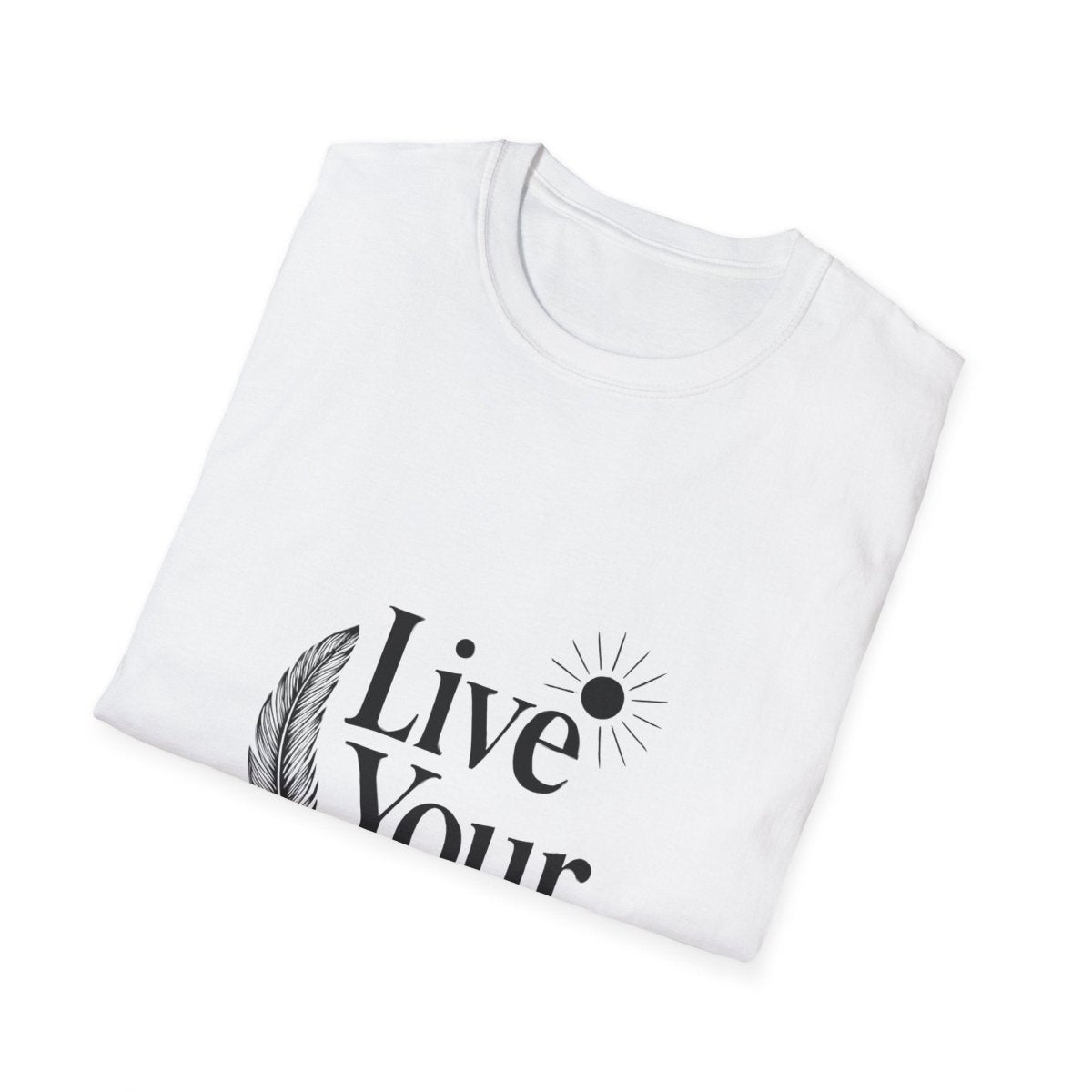 Live Your Truth | Authentic Self Tee - Positivity Prints