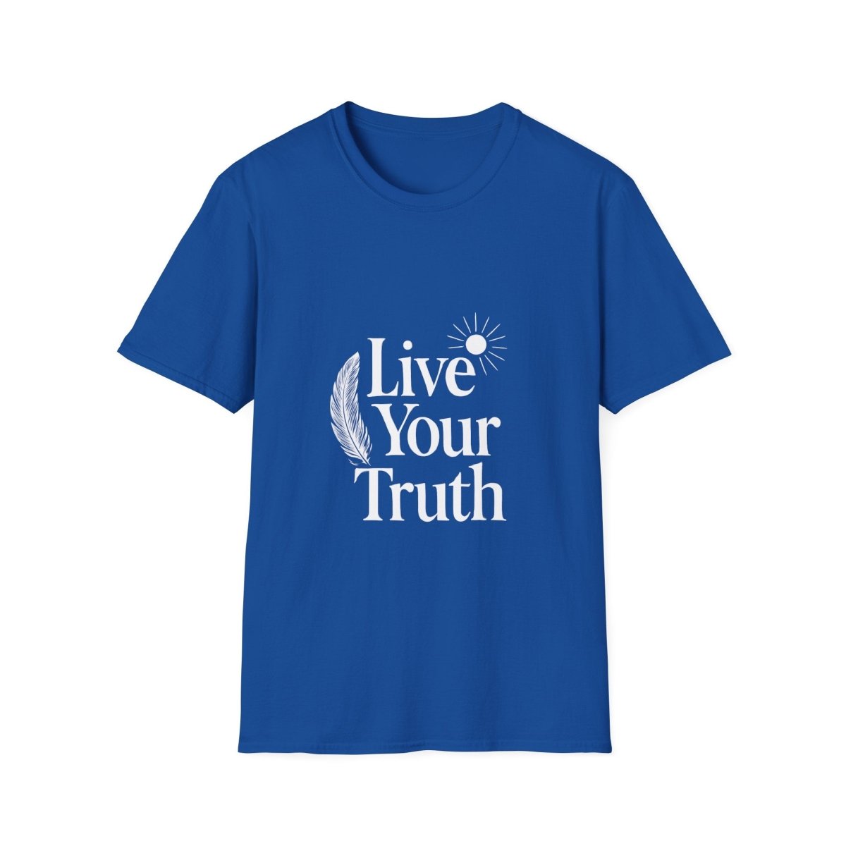 Live Your Truth | Authentic Self Tee - Positivity Prints