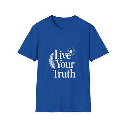 Live Your Truth | Authentic Self Tee - Positivity Prints