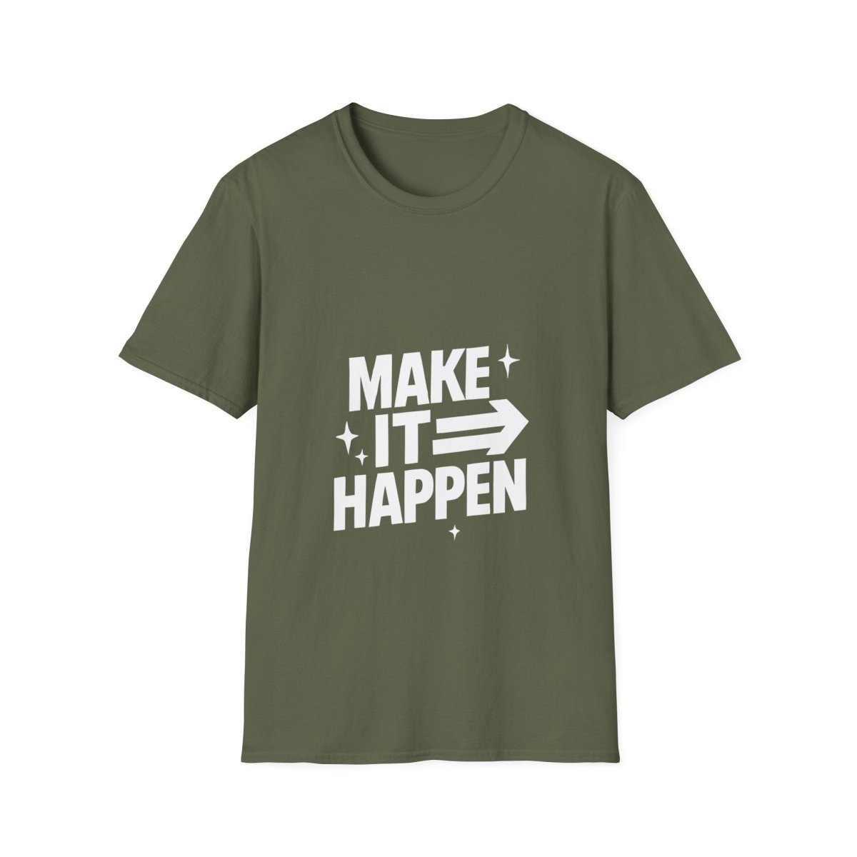 Make It Happen | Motivation Tee - Positivity Prints