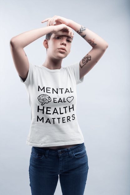 Mental Health Matters | Mental Health Tee - Positivity Prints