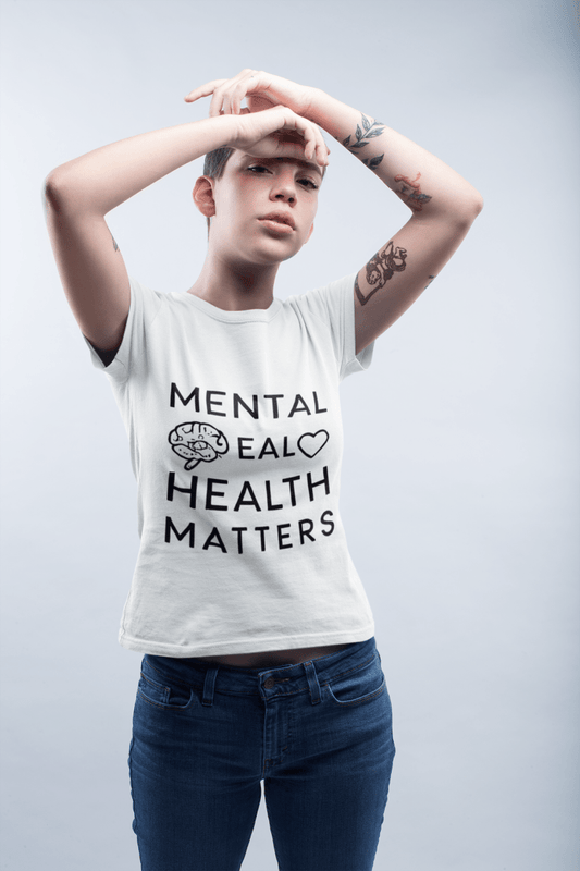 Mental Health Matters | Mental Health Tee - Positivity Prints