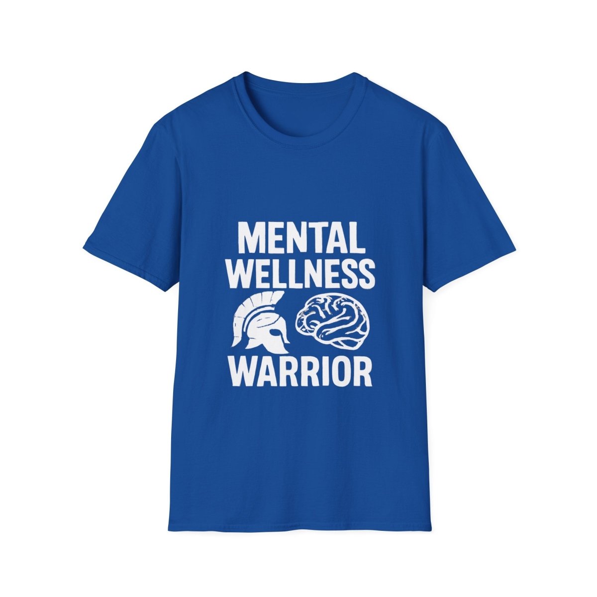 Mental Wellness Warrior | Mental Health Tee - Positivity Prints
