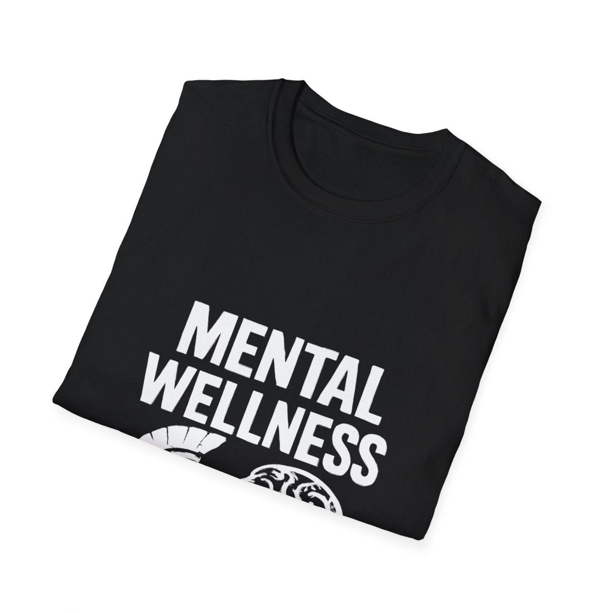Mental Wellness Warrior | Mental Health Tee - Positivity Prints