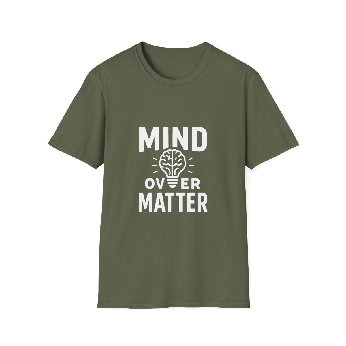 Mind Over Matter | Gym Motivation Tee - Positivity Prints