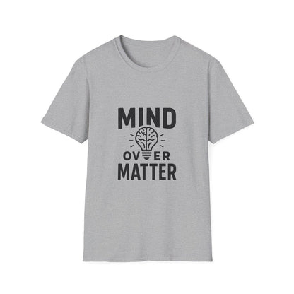 Mind Over Matter | Gym Motivation Tee - Positivity Prints