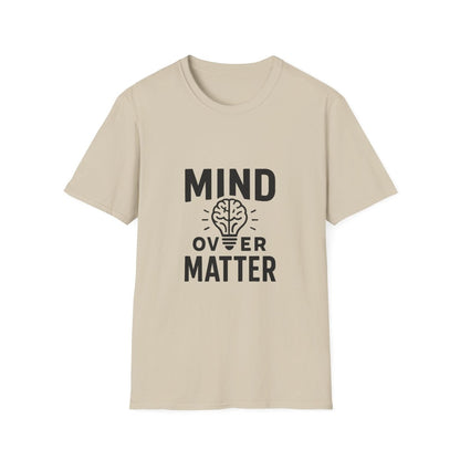 Mind Over Matter | Gym Motivation Tee - Positivity Prints