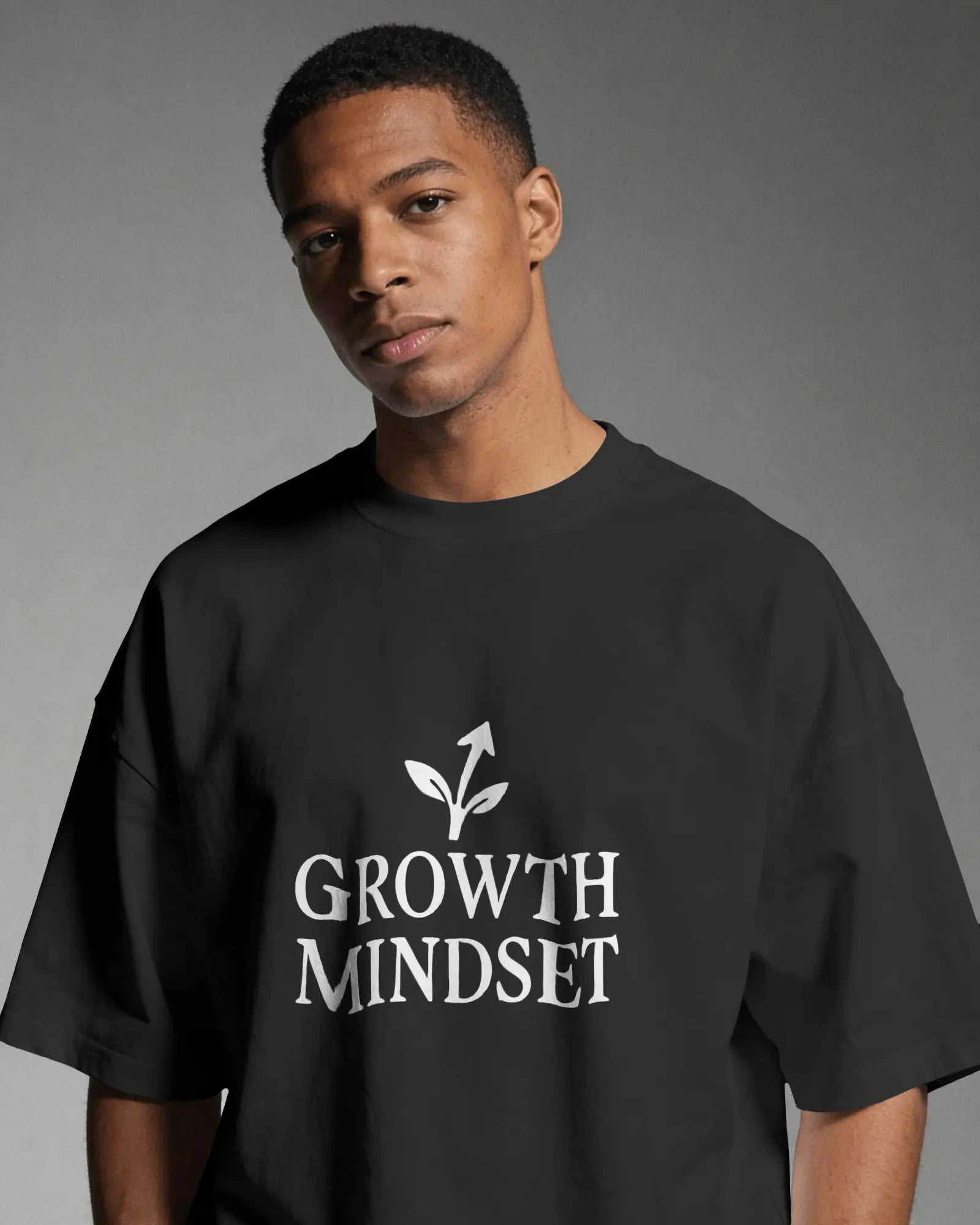 Growth Mindset positive thinking t-shirt by Positivity Prints