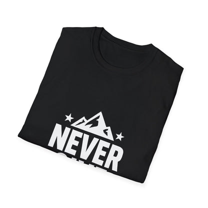 Never Give Up | Positive Mindset Tee - Positivity Prints