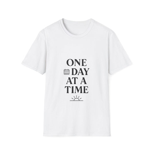 One Day At A Time | Positive Mindset Tee - Positivity Prints
