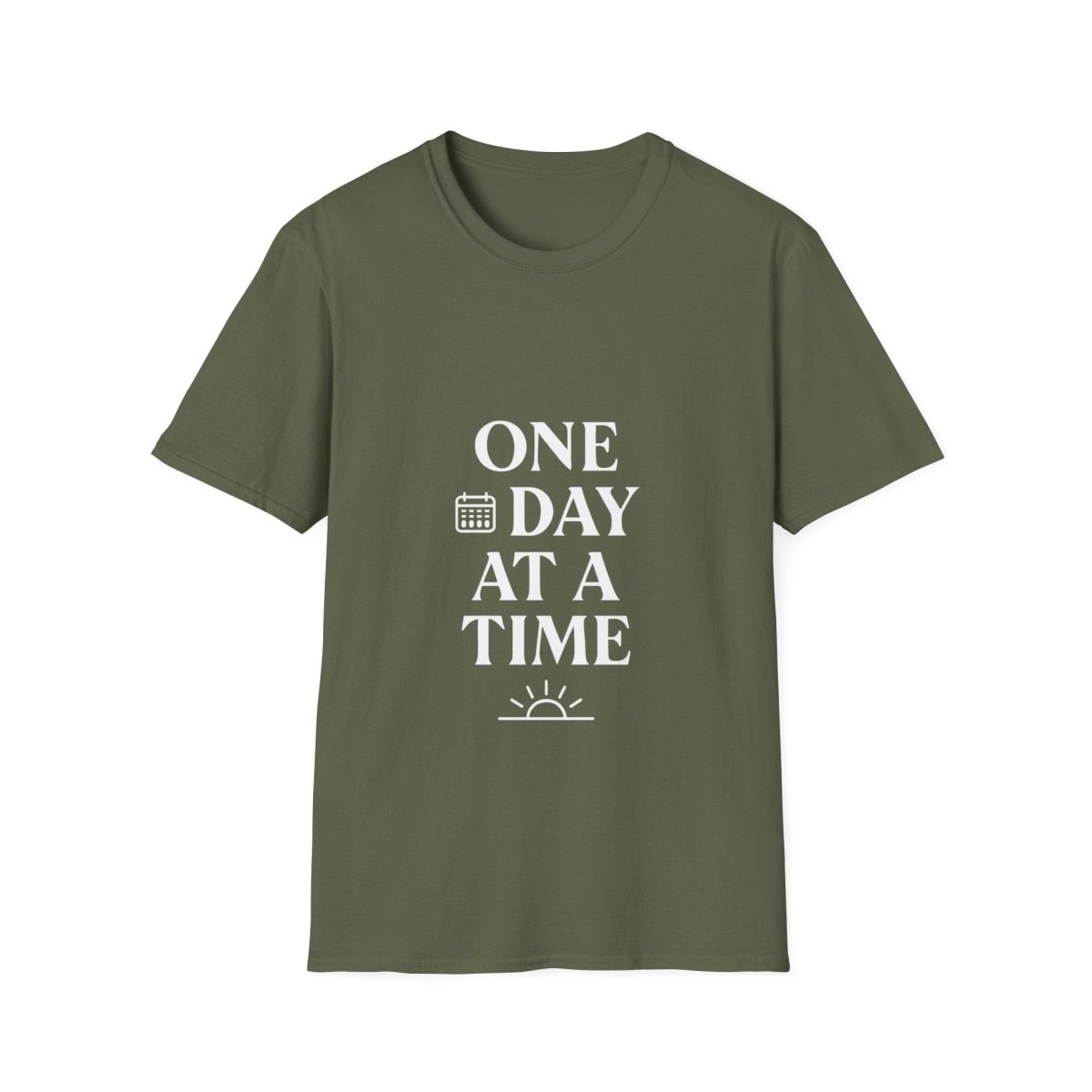 One Day At A Time | Positive Mindset Tee - Positivity Prints