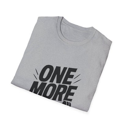 One More Rep | Gym Workout Tee - Positivity Prints