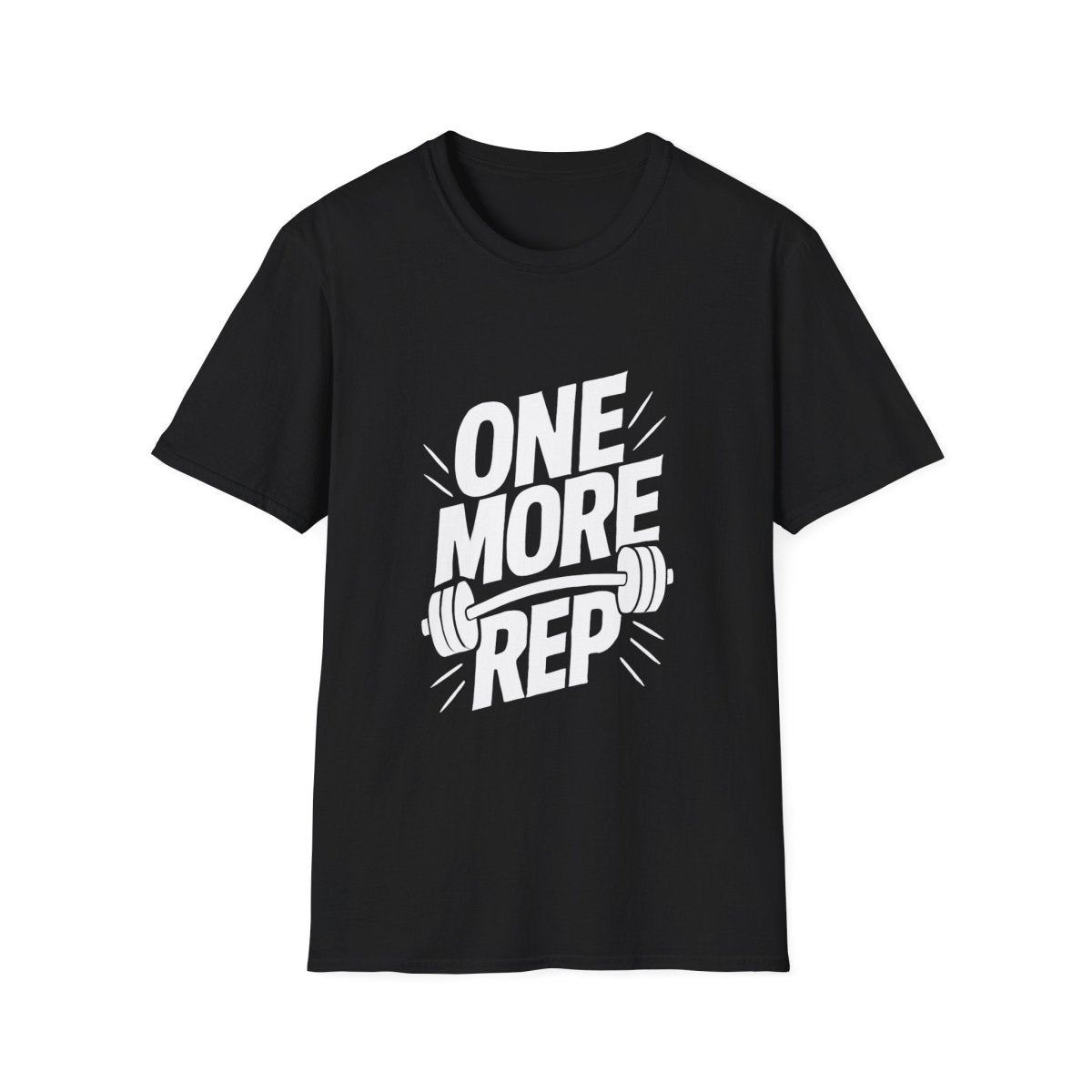 One More Rep | Gym Workout Tee - Positivity Prints