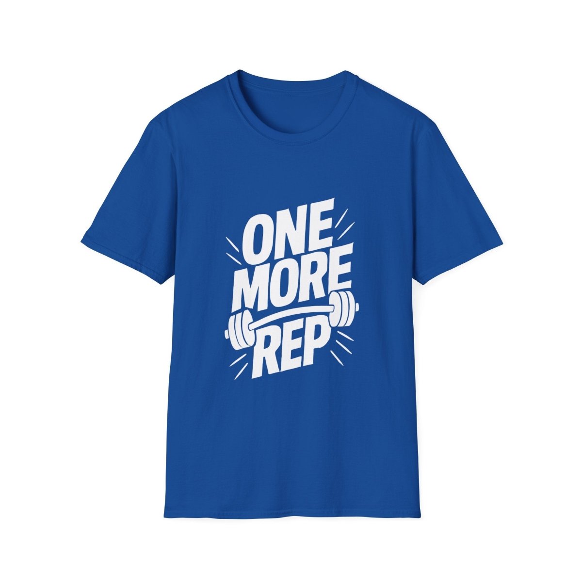 One More Rep | Gym Workout Tee - Positivity Prints