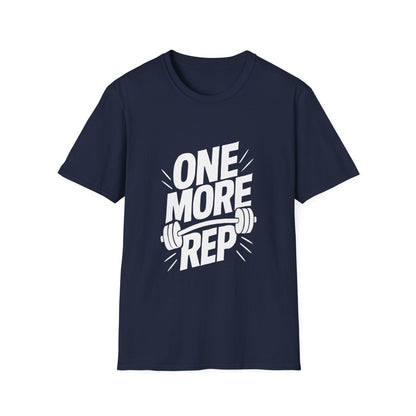 One More Rep | Gym Workout Tee - Positivity Prints