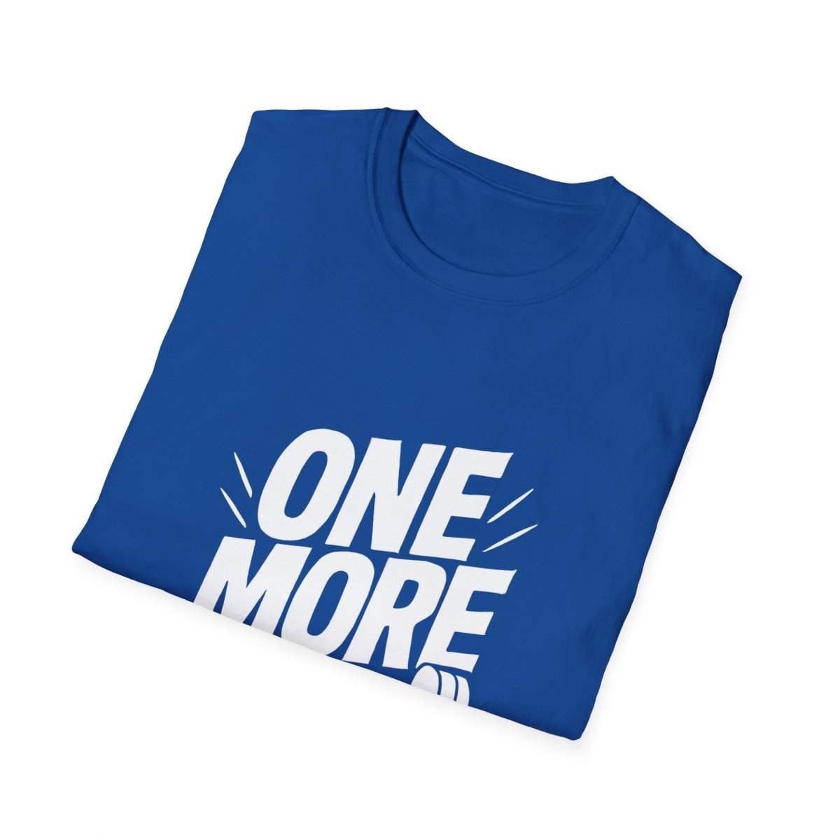 One More Rep | Gym Workout Tee - Positivity Prints