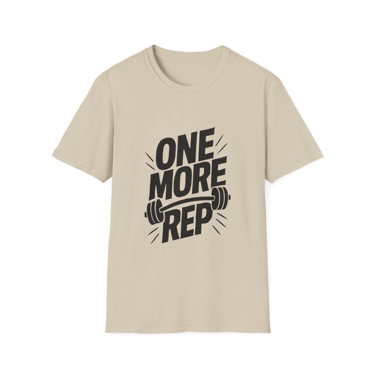 One More Rep | Gym Workout Tee - Positivity Prints