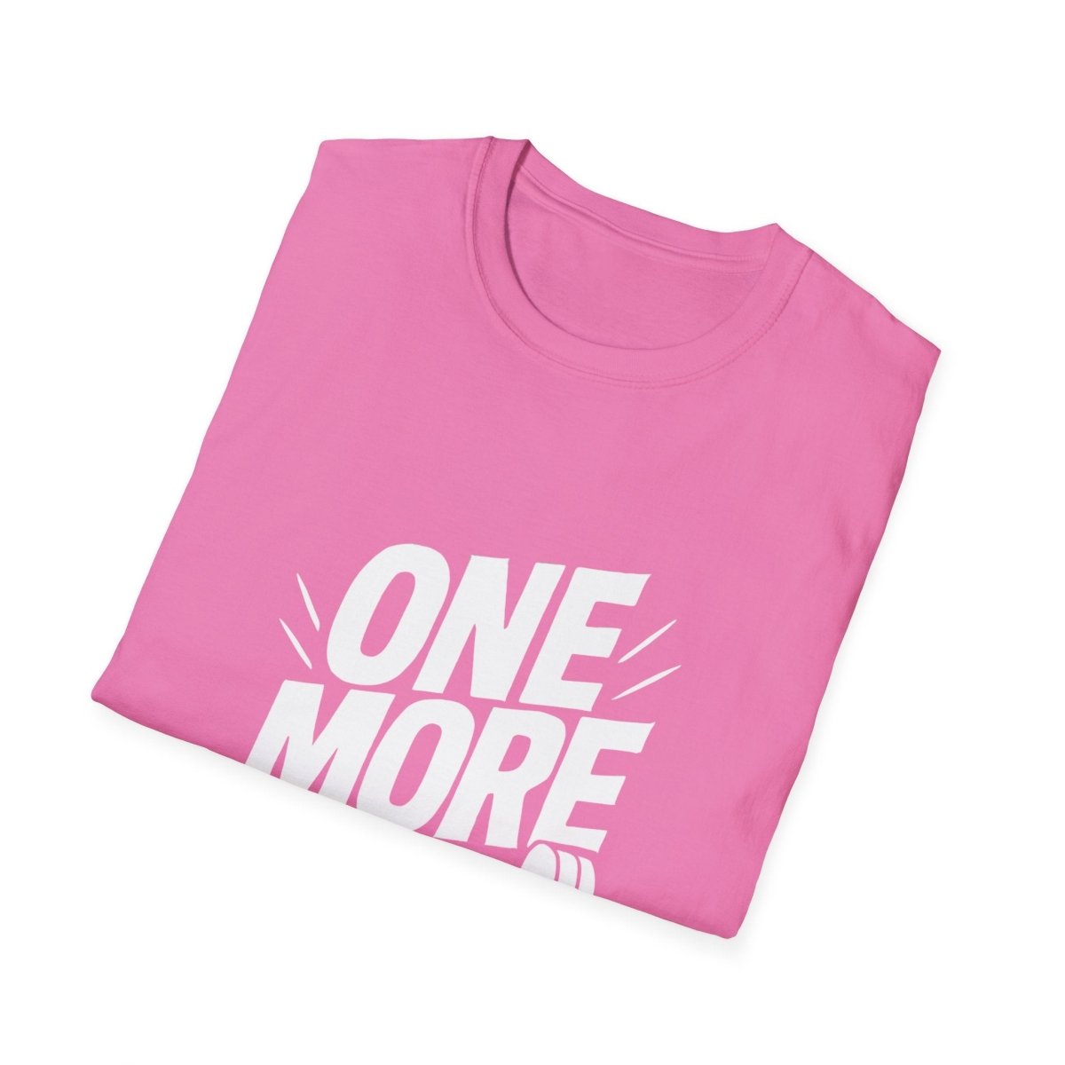 One More Rep | Gym Workout Tee - Positivity Prints