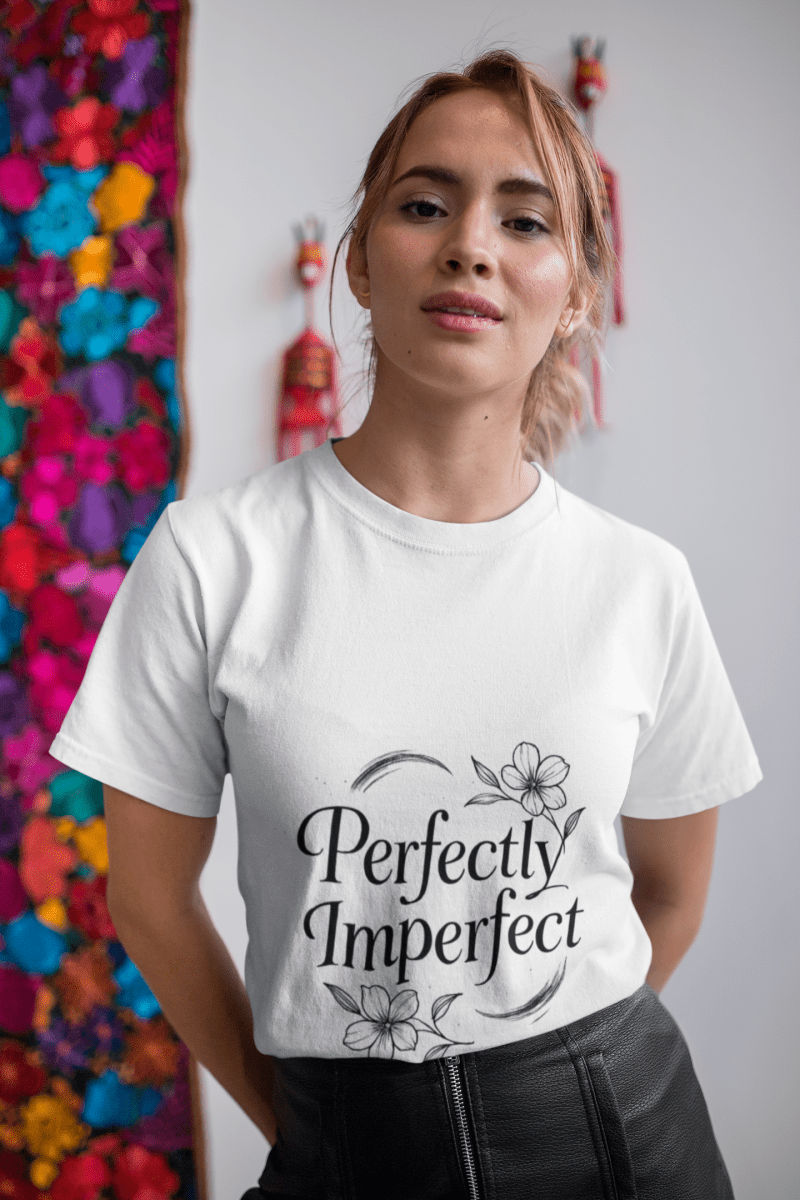 Perfectly Imperfect | Self Love Tee - Positivity Prints