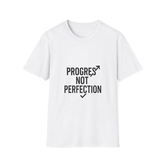 Progress Not Perfection | Growth Mindset Tee - Positivity Prints