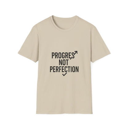Progress Not Perfection | Growth Mindset Tee - Positivity Prints