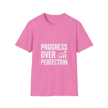 Progress Over Perfection | Growth Mindset Tee - Positivity Prints