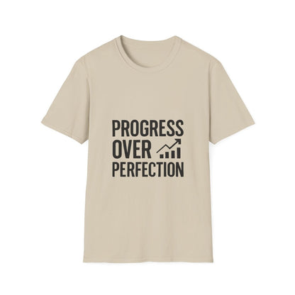 Progress Over Perfection | Growth Mindset Tee - Positivity Prints