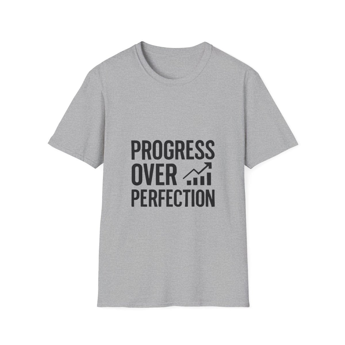 Progress Over Perfection | Growth Mindset Tee - Positivity Prints