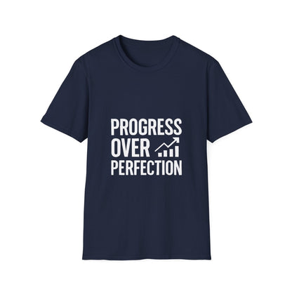 Progress Over Perfection | Growth Mindset Tee - Positivity Prints