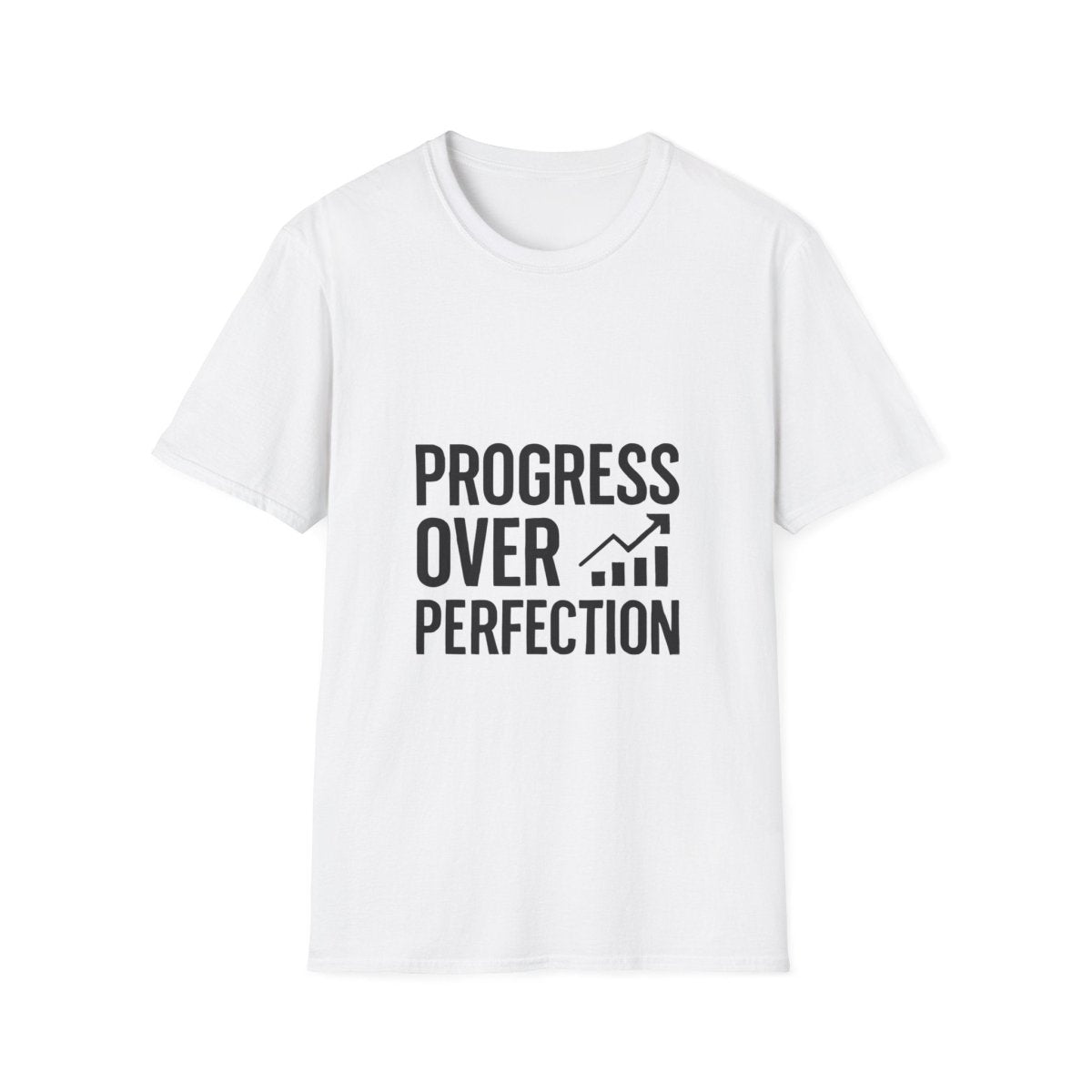 Progress Over Perfection | Growth Mindset Tee - Positivity Prints